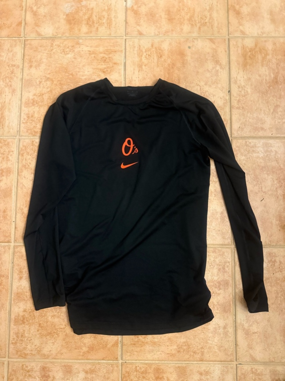 Nike Orioles Team Training LS Size M